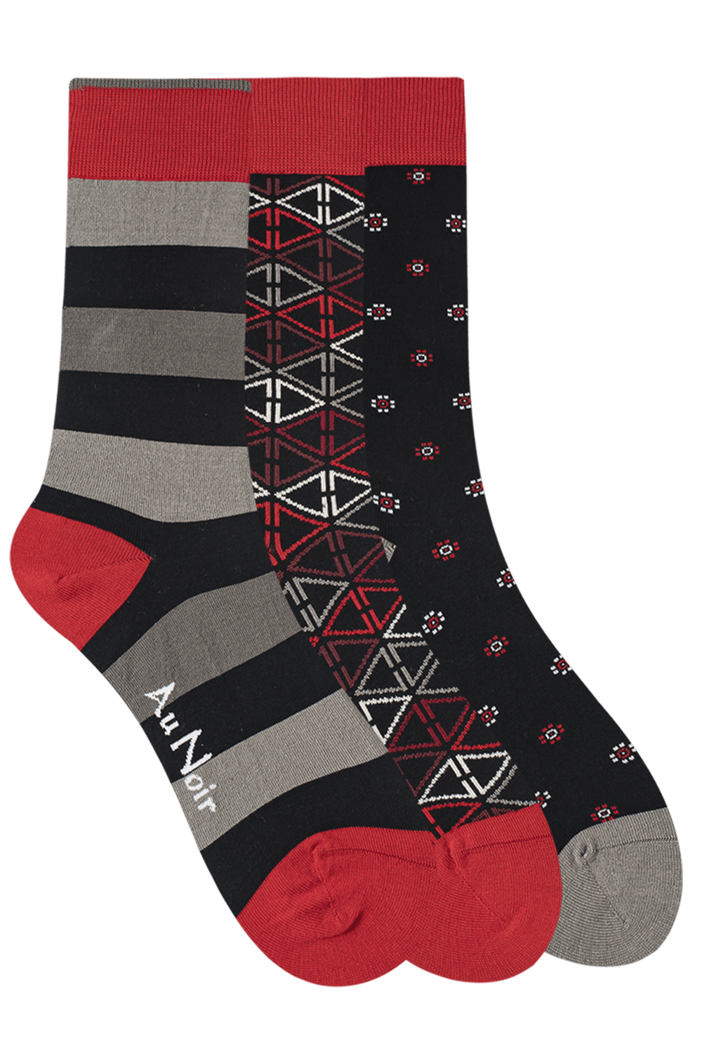 3 PARES - CALCETINES PARA HOMBRE - AU NOIR