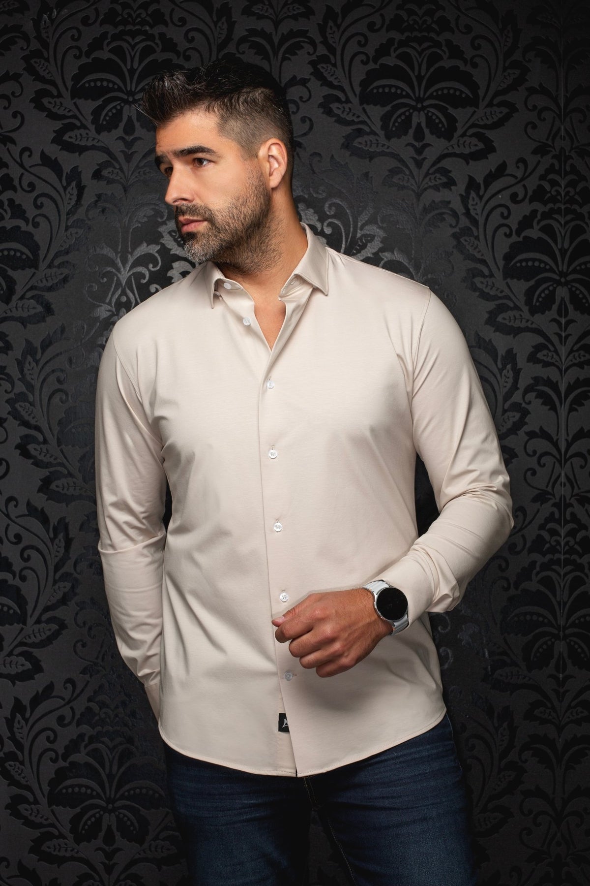 Chemise | ALEXANDER-SLD, Bone - AU NOIR
