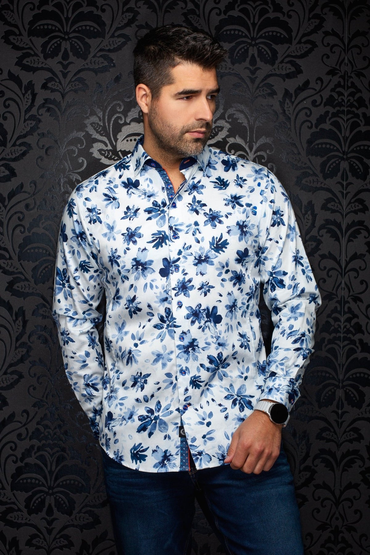 CHEMISE | AMARO, Light Blue - AU NOIR