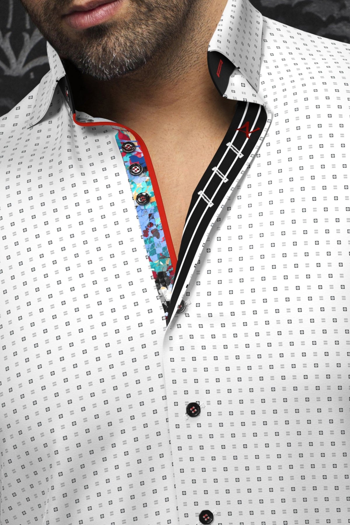 Shirt ARLO, White - AU NOIR