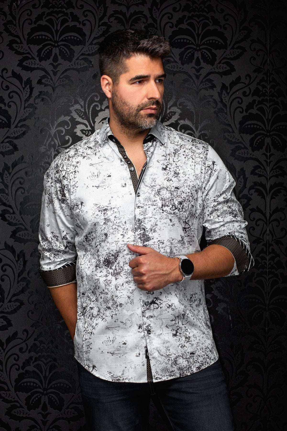 CHEMISE | BARI, White - AU NOIR