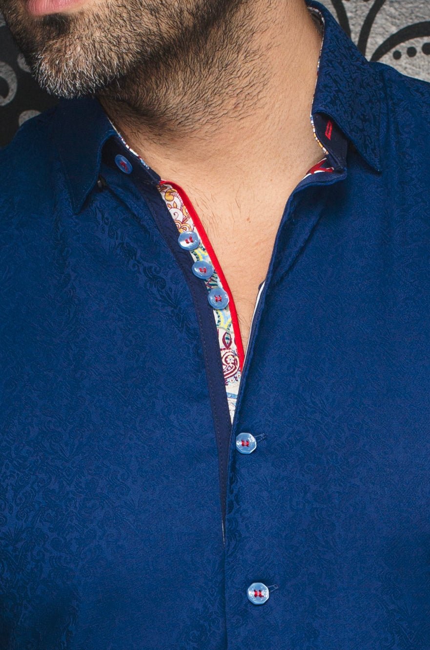 Camisa CAPELLA, azul marino - AU NOIR