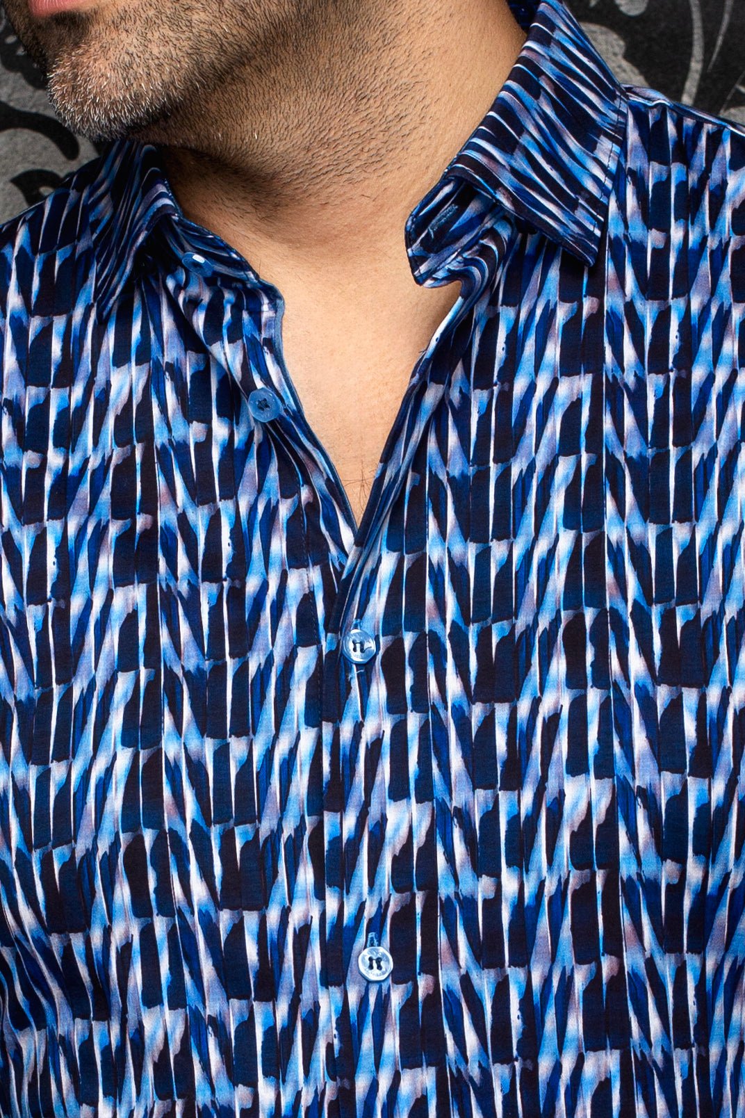 CHEMISE | DARIAN, Navy - AU NOIR