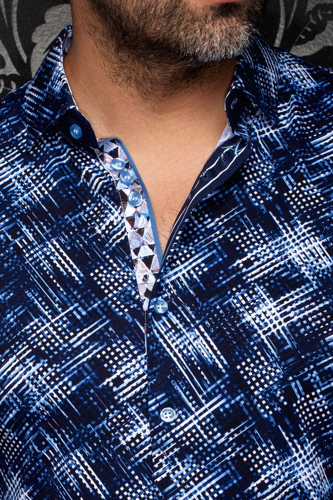 CHEMISE | IGNIS, Navy - AU NOIR