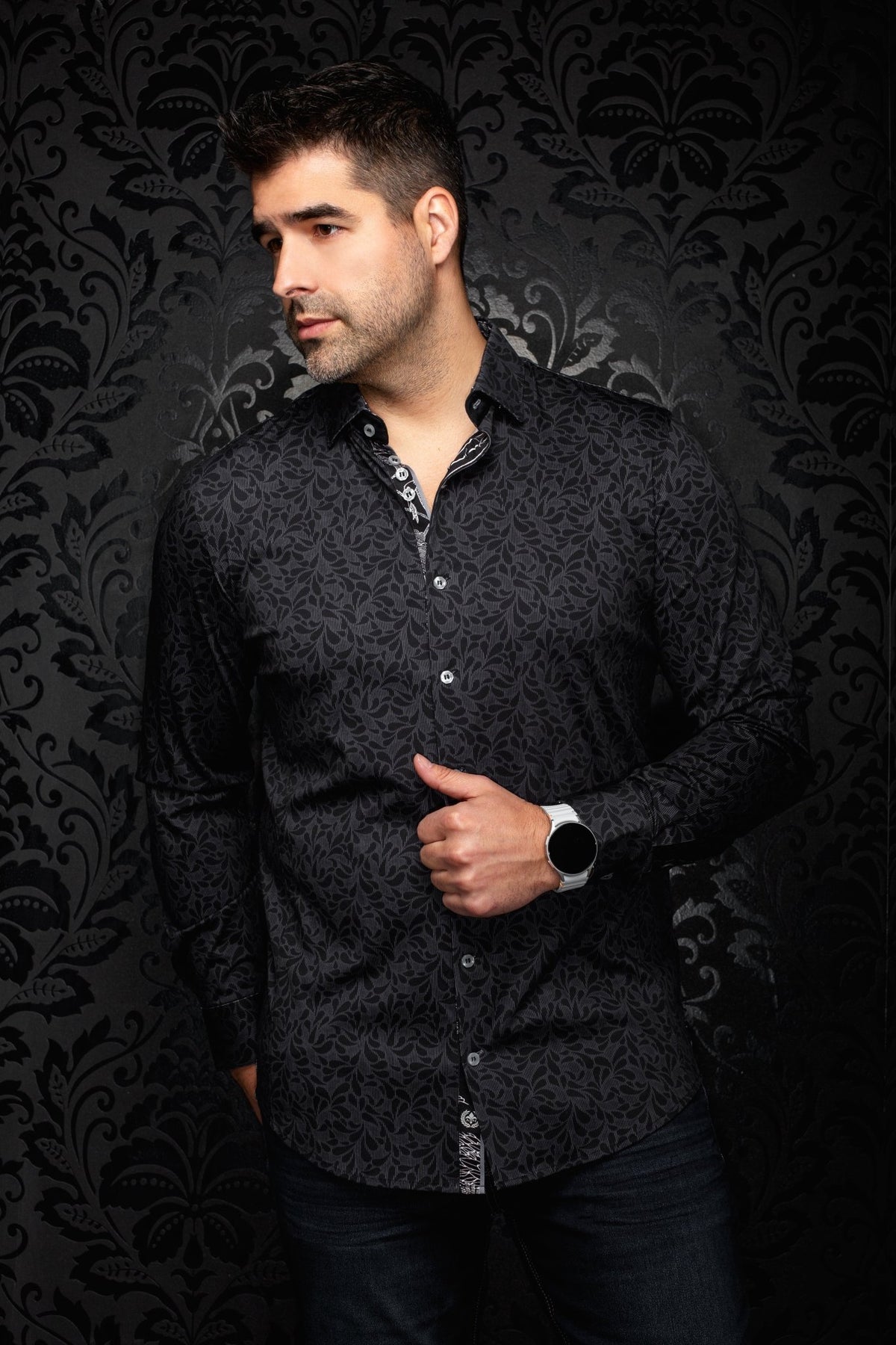 CHEMISE | ISARO, Black - AU NOIR