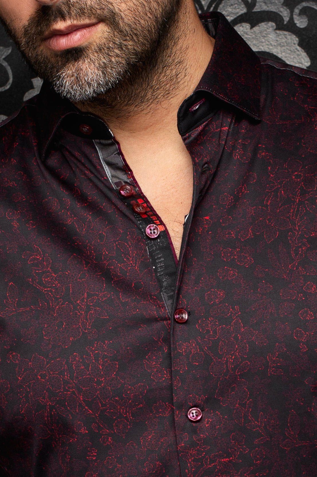 CHEMISE | JARRICK, Red - AU NOIR
