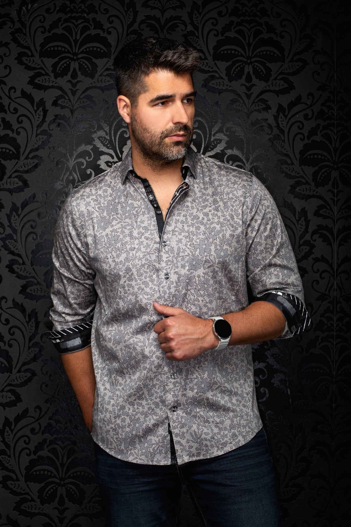 CHEMISE | JARRICK, Stone - AU NOIR