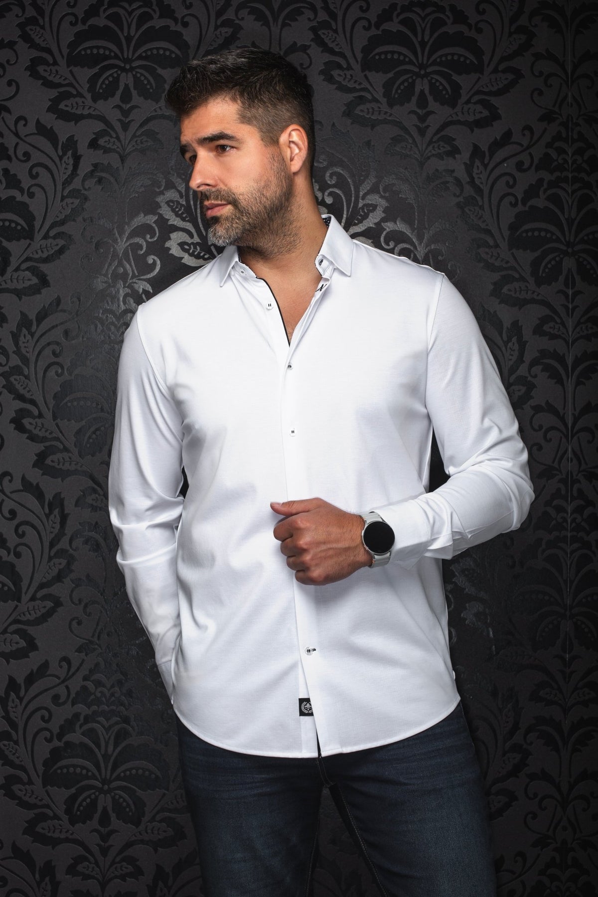CHEMISE | KAELAN, White - AU NOIR