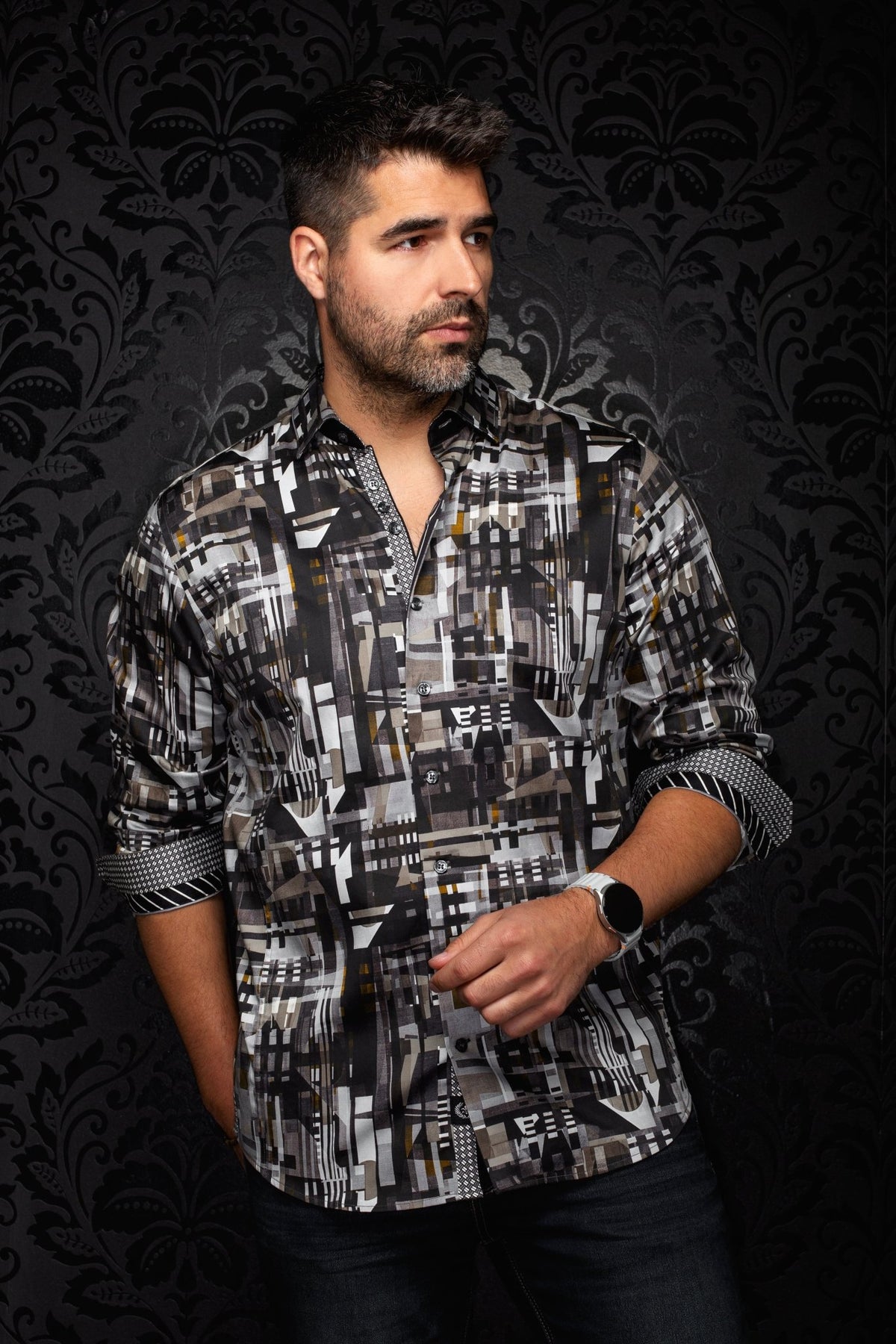 CHEMISE | KENDRICK, Black - AU NOIR