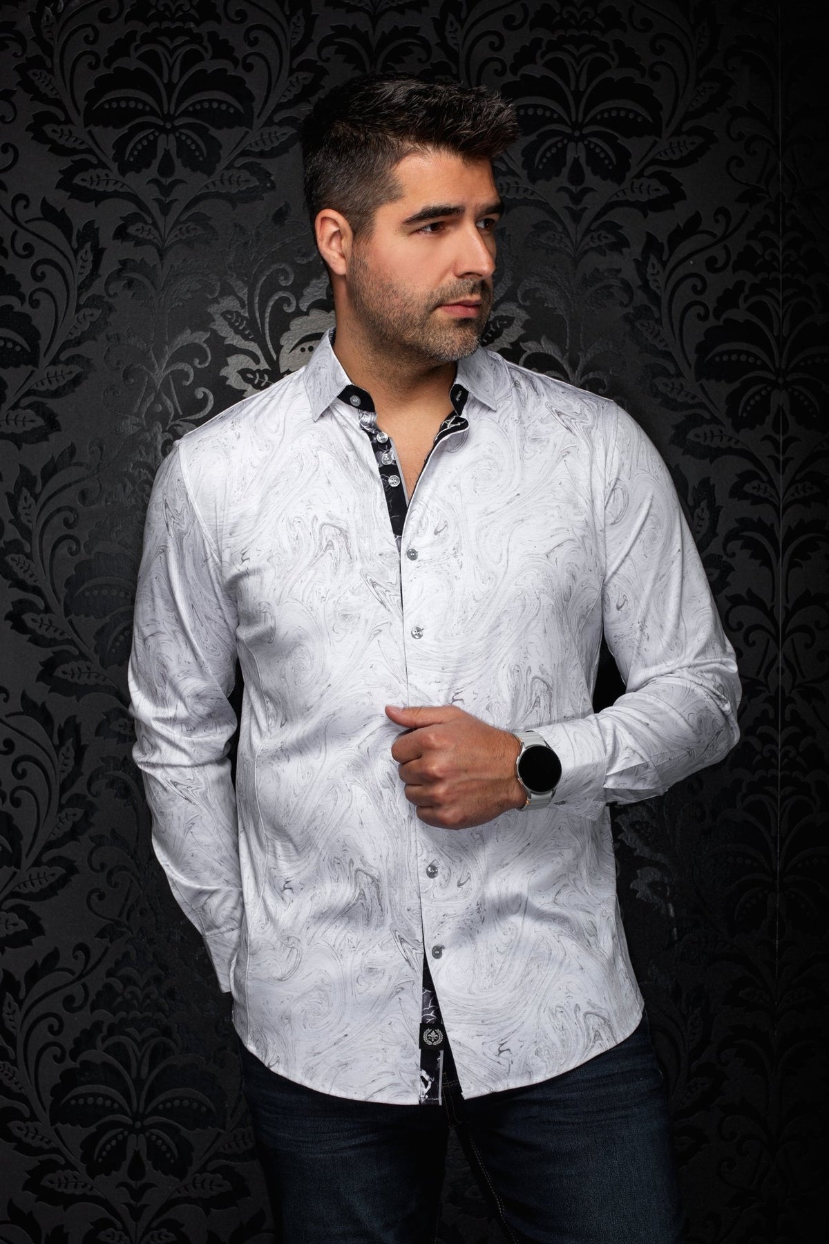 CHEMISE | NERIO, White - AU NOIR