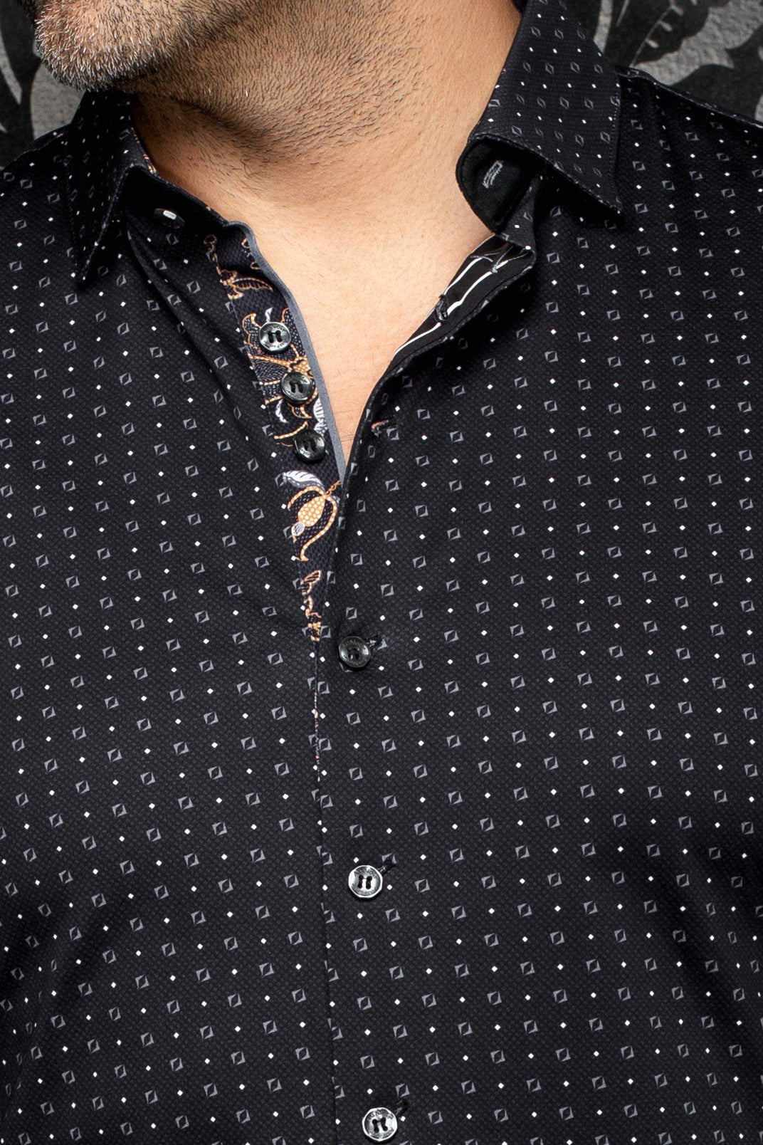 CHEMISE | PALERMO, Black - AU NOIR