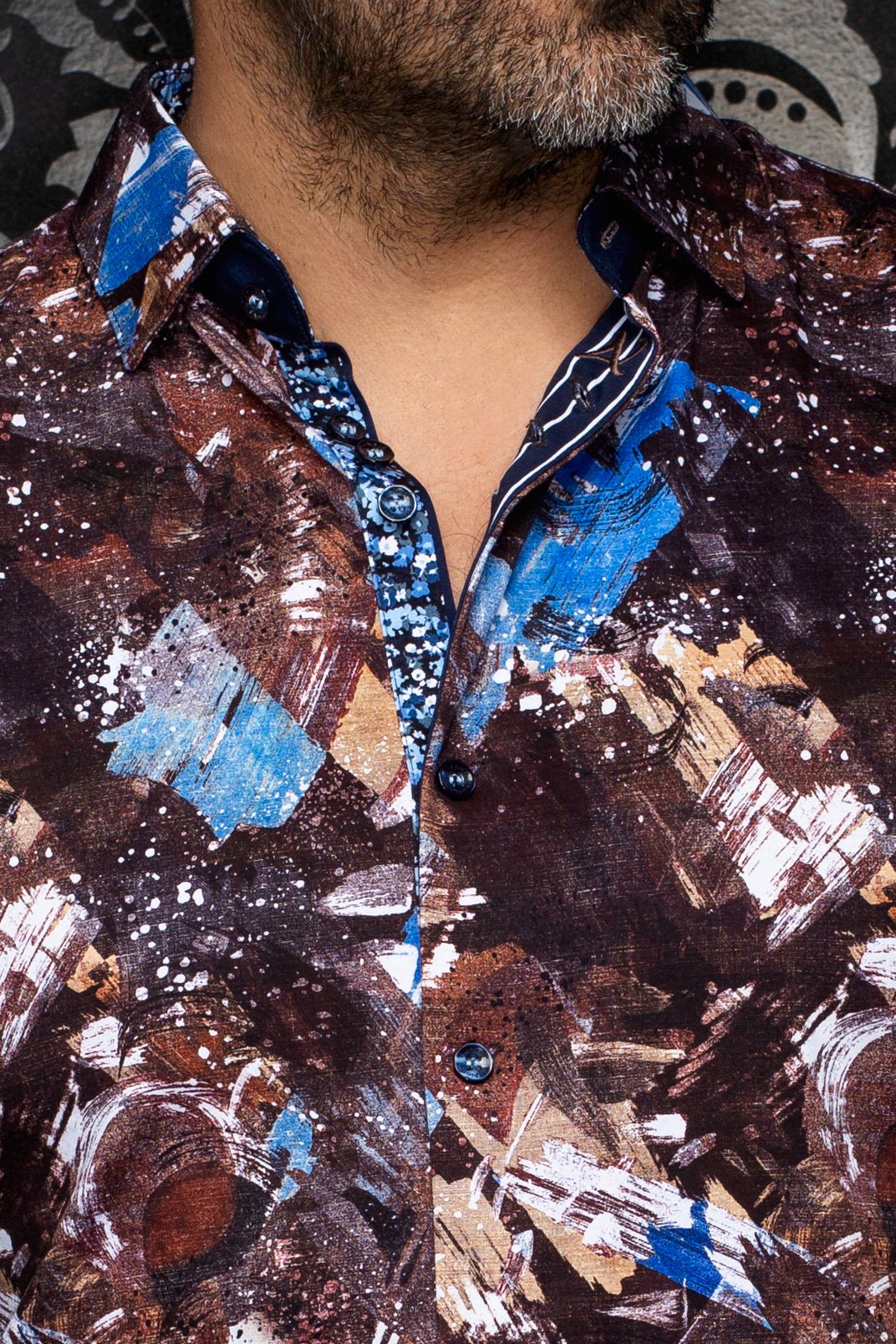 CHEMISE | POLLARO, Taupe - AU NOIR