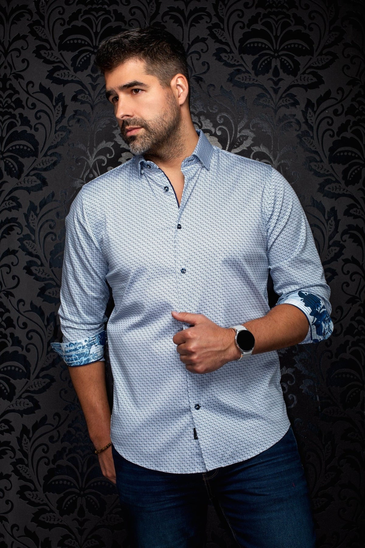 CHEMISE | ROBROY, White - AU NOIR
