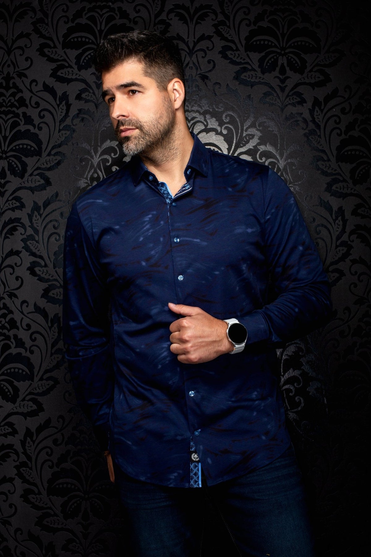 CHEMISE | SEINE, Navy - AU NOIR