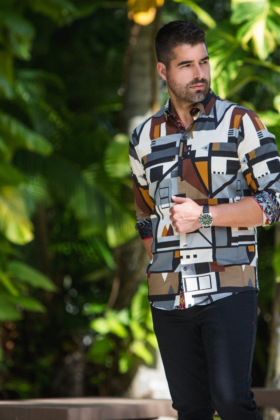 Camisa WAVERLY, Negro - AU NOIR
