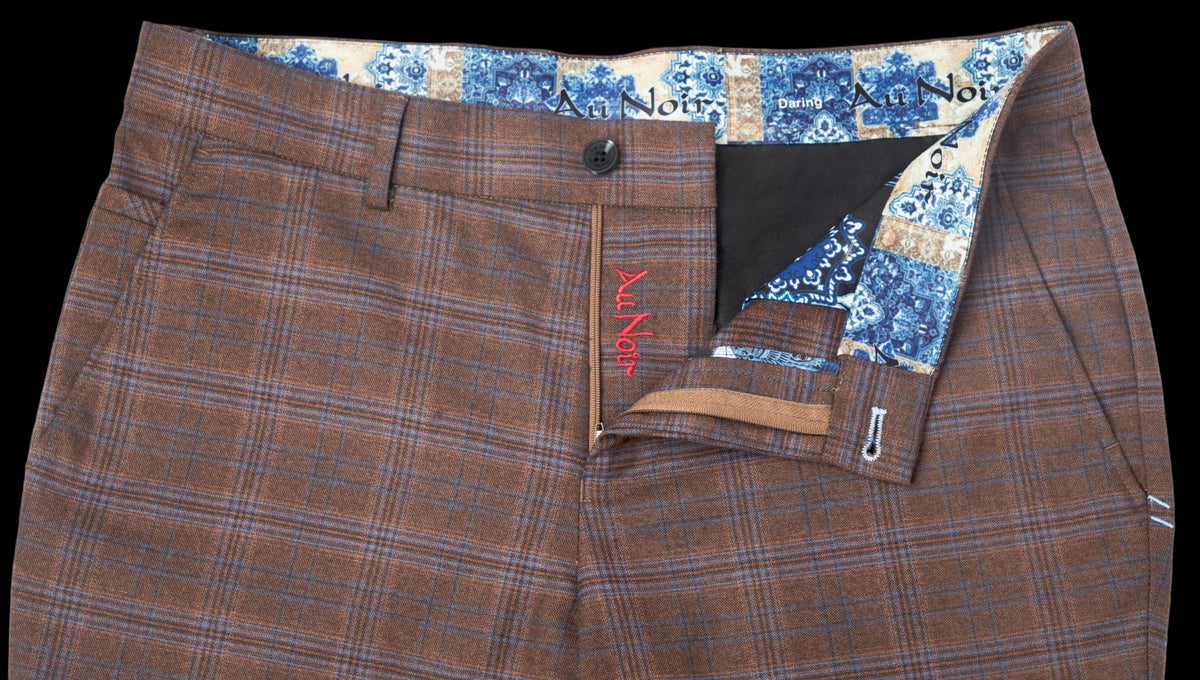 PANTS BERETTA - FARRELL, Rust - AU NOIR