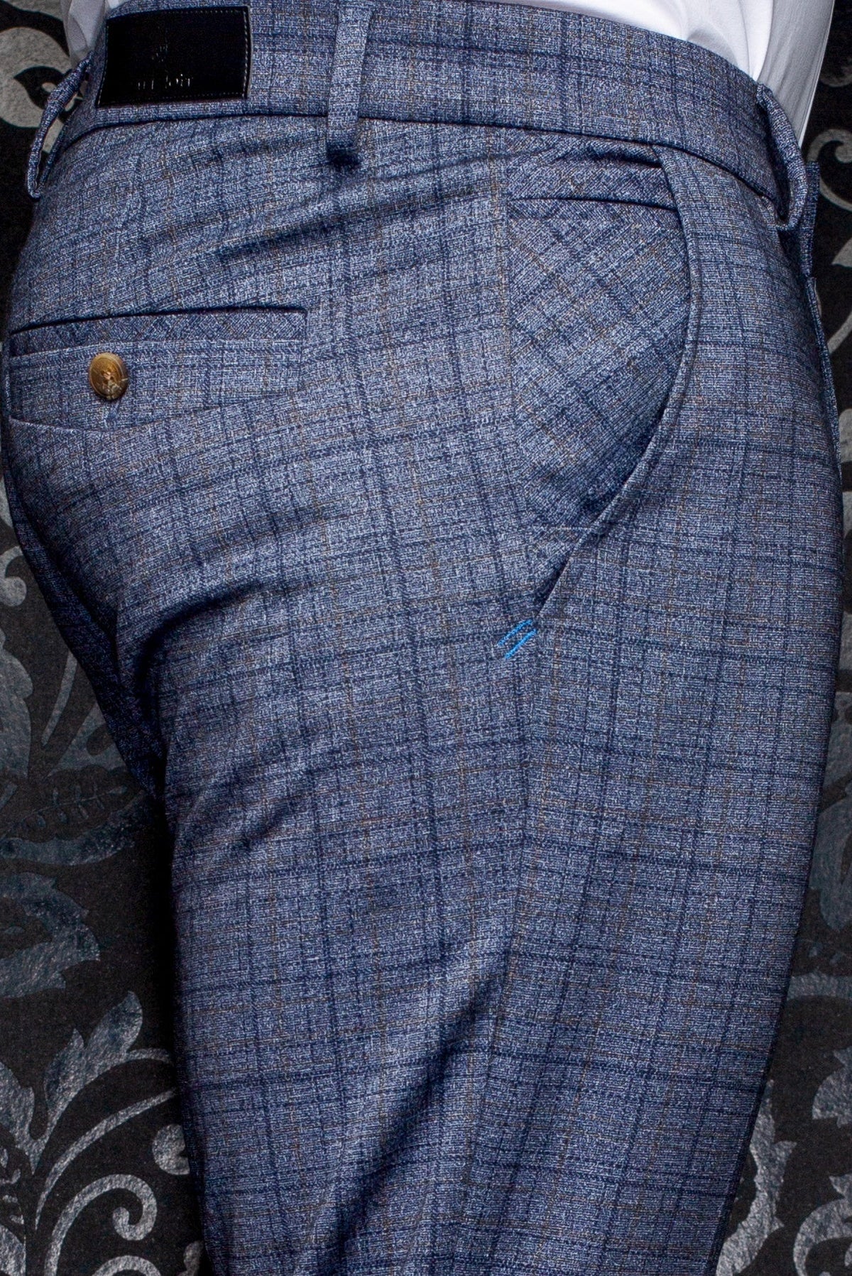 PANTS BERETTA - FIENNES, Denim - AU NOIR