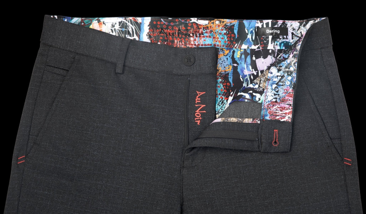 PANTS BERETTA - STILLER, Black - AU NOIR