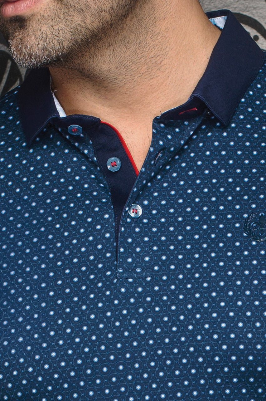 POLO | ASHER, azul marino - AU NOIR