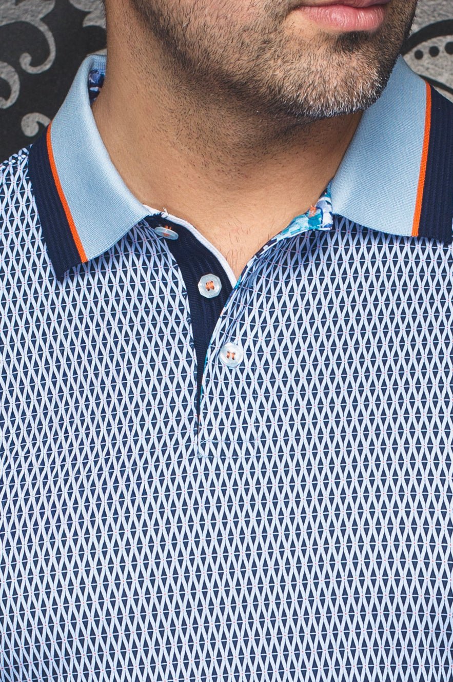 POLO | BENZ, azul claro - AU NOIR