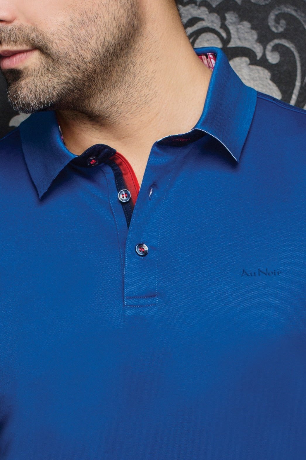 POLO | EAGLE, azul real oscuro - AU NOIR