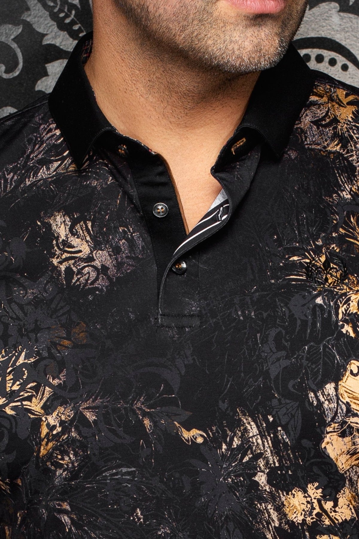 POLO | SUMATRAN, Black - AU NOIR