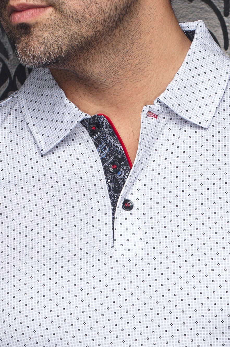 POLO | WILLYS, Blanco Negro - AU NOIR