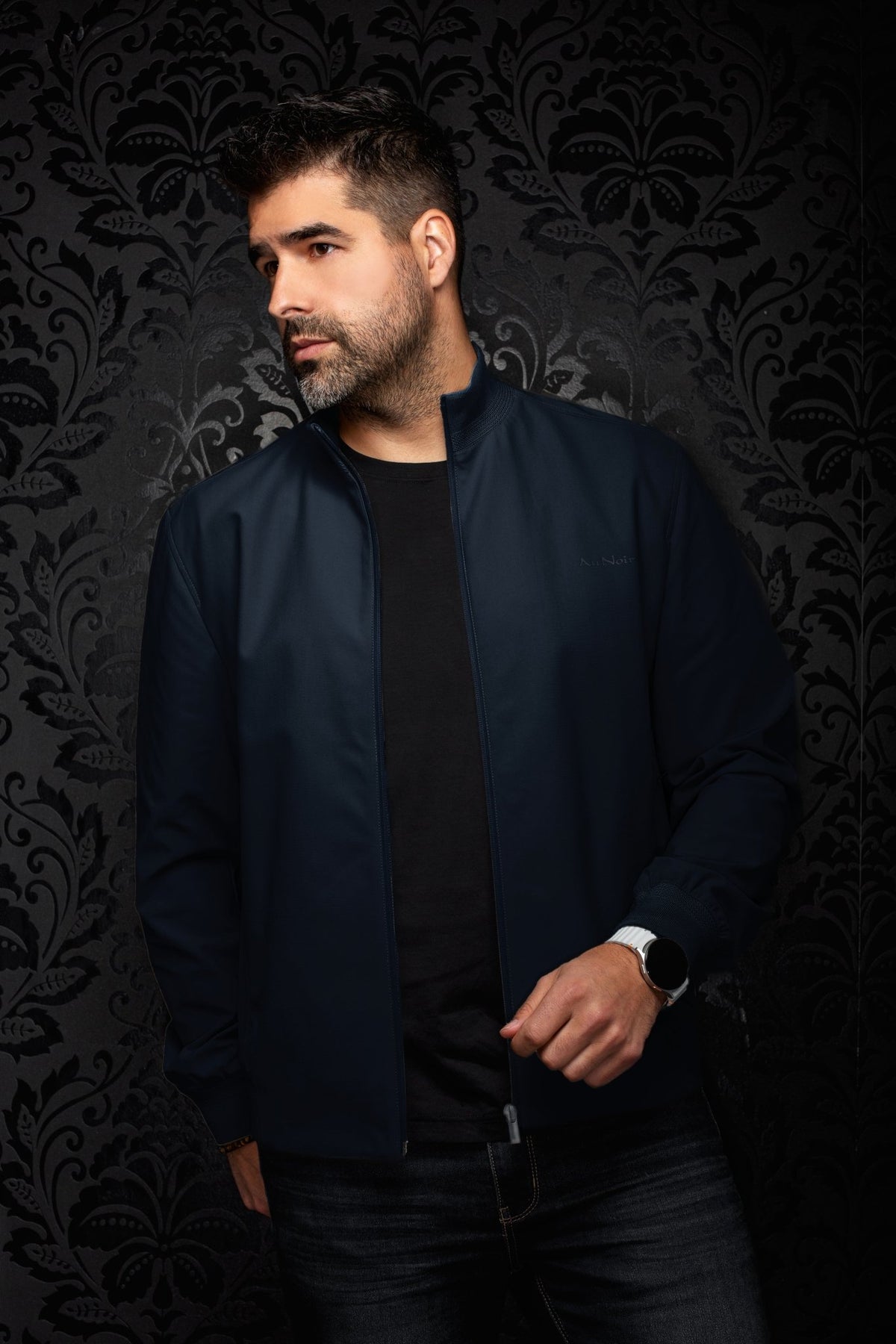 Veste Bomber | LIMAO-MAXWELL, Midnight - AU NOIR