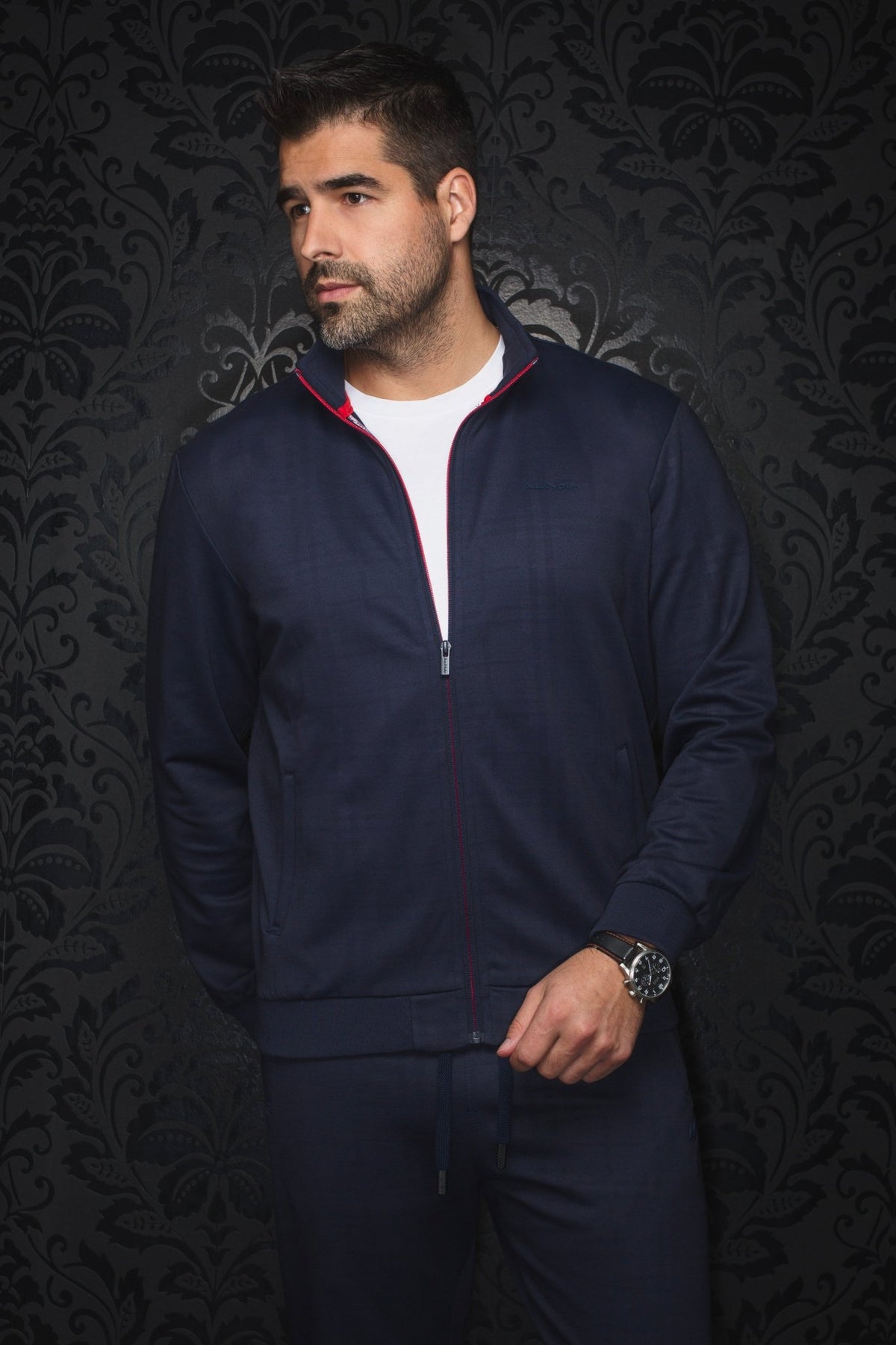 SPORTS JACKET | CARVER, Navy - AU NOIR