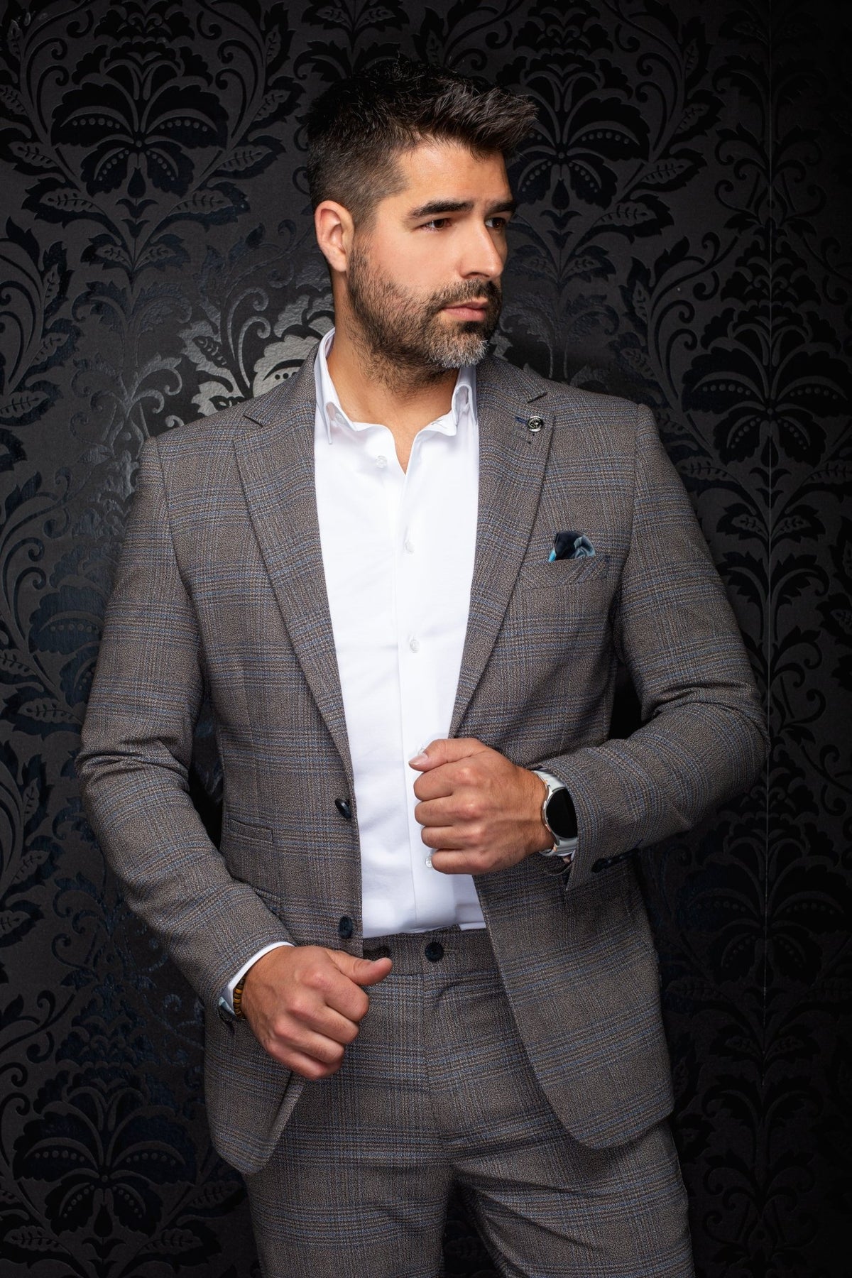 VESTON | CLARKSON, Grey - AU NOIR