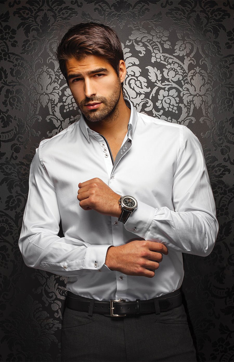 Camisa FERRE, blanca - AU NOIR