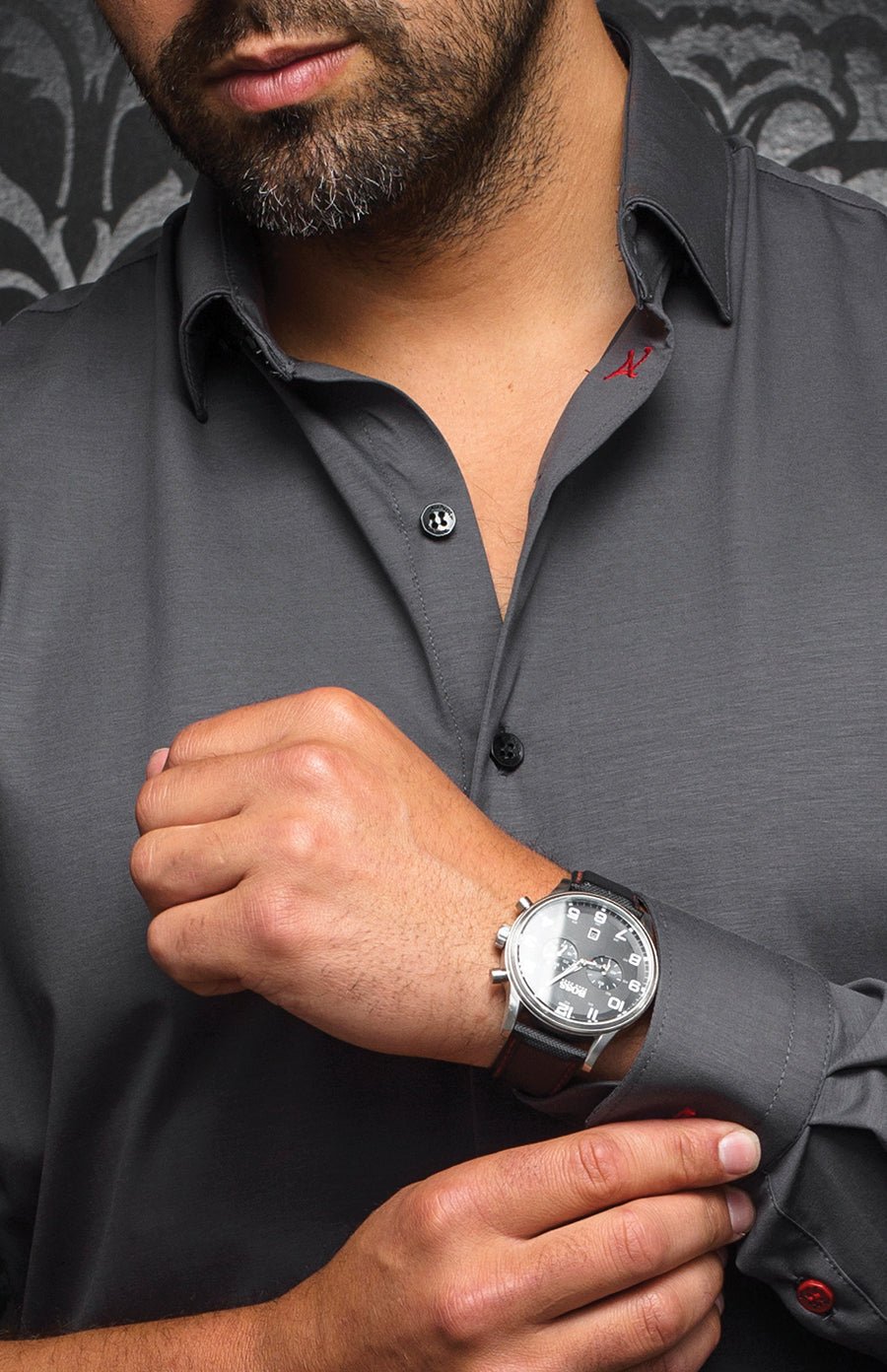 Made in Canada ALEXANDER, Dark gray - AU NOIR