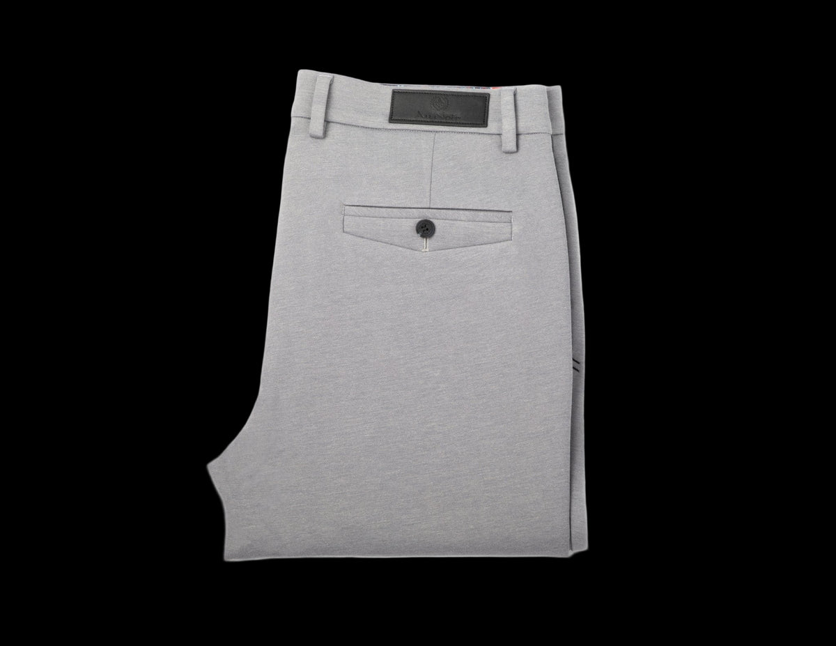 PANTS BERETTA-GIACOMO, Silver - AU NOIR