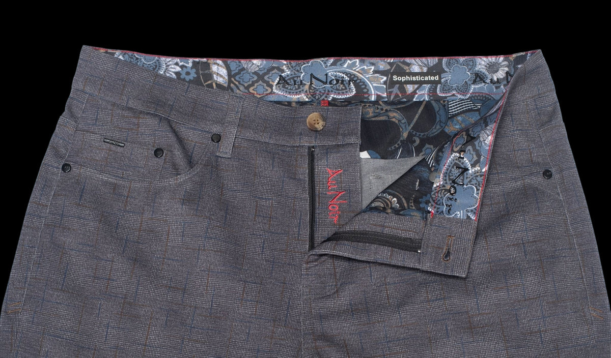 PANTS WINCHESTER-SIDNEY, Dark Grey - AU NOIR