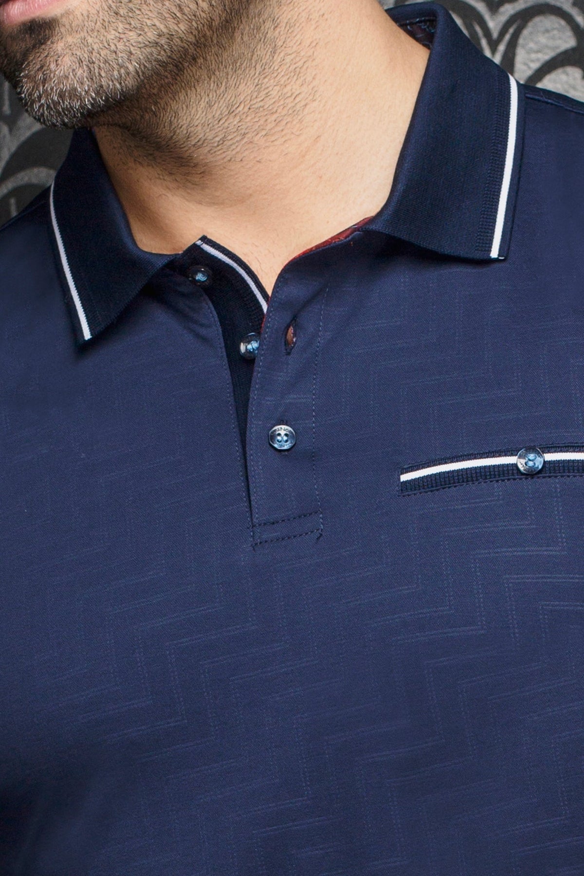 POLO | FIORAVANTE, azul marino - AU NOIR