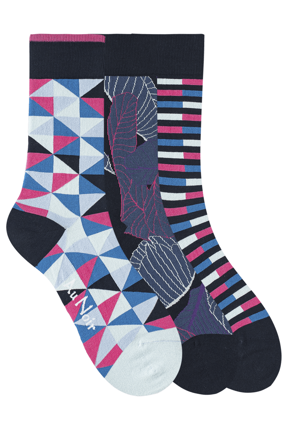 3 PARES - CALCETINES PARA HOMBRE - AU NOIR
