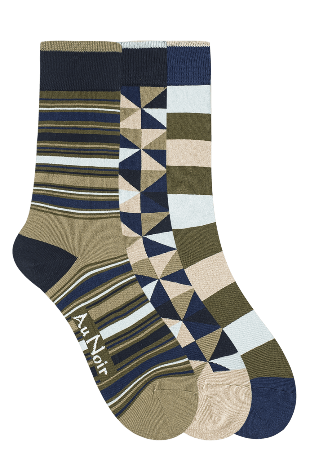 3 PARES - CALCETINES PARA HOMBRE - AU NOIR