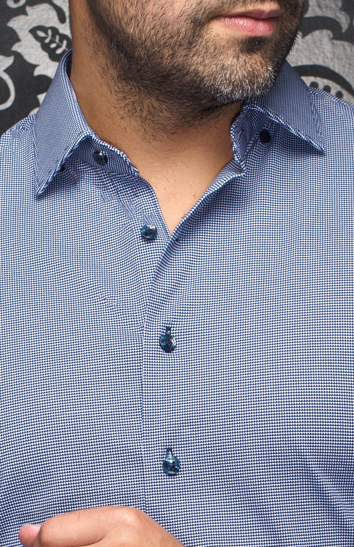 Camisa  ALEXANDER-PDP, azul marino