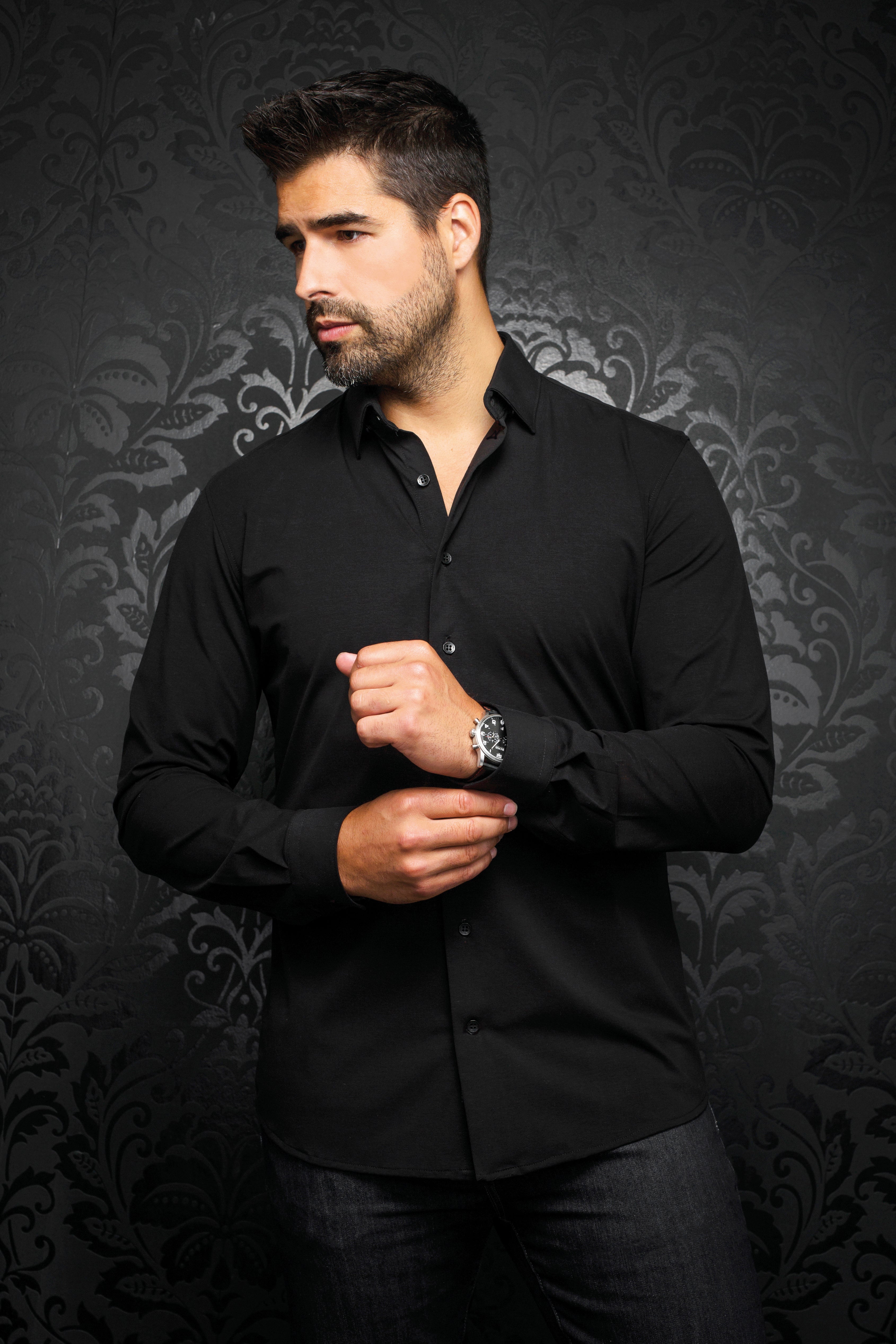 Shirt  ALEXANDER-SLD, Black Black