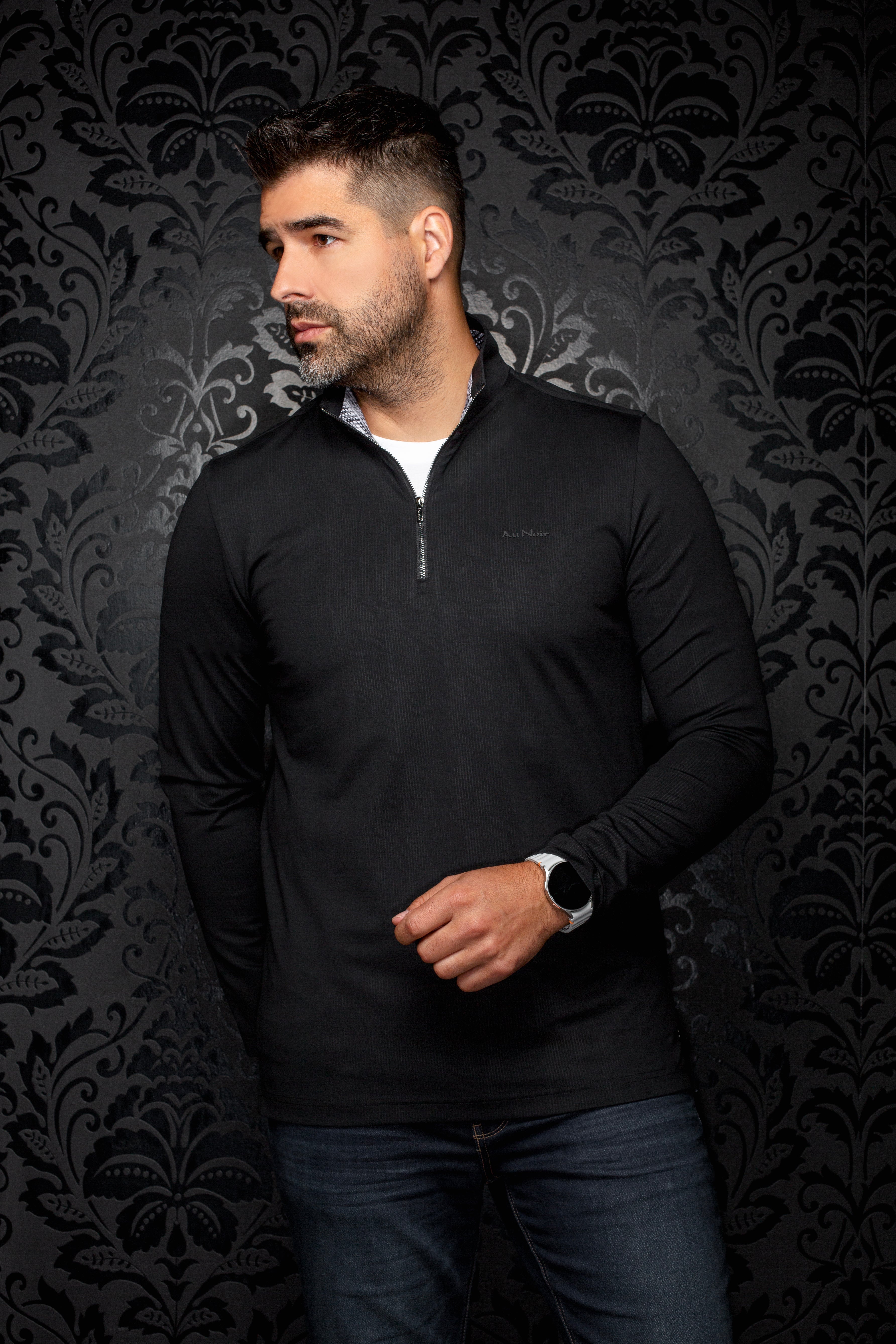SPORTS SWEATSHIRT | BONNEFOI, Black