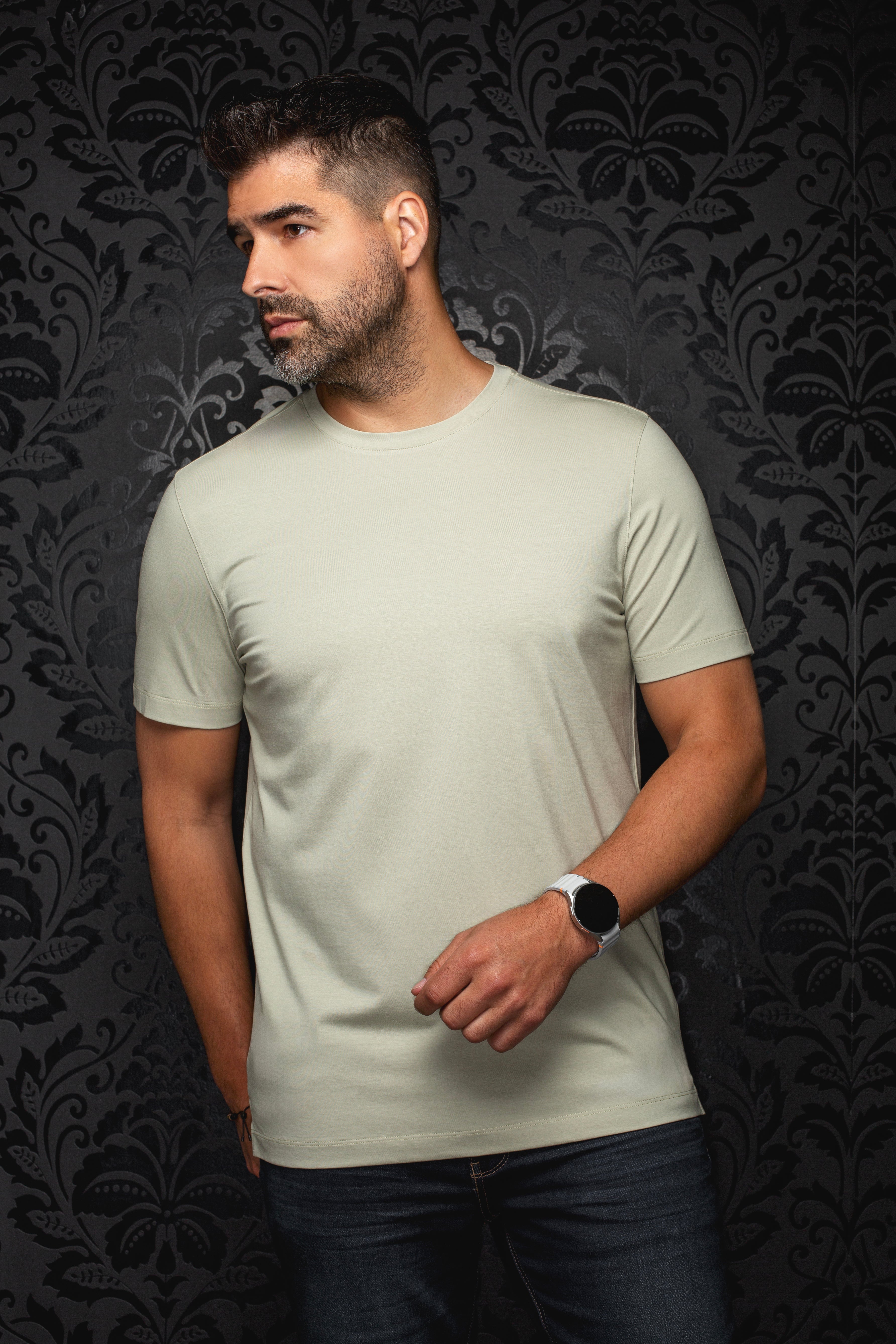 T-shirt | C-MAVEN, Sage