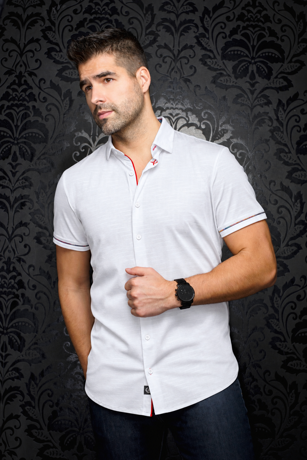 MANCHES COURTES EXTENSIBLE | DIVENERE, white
