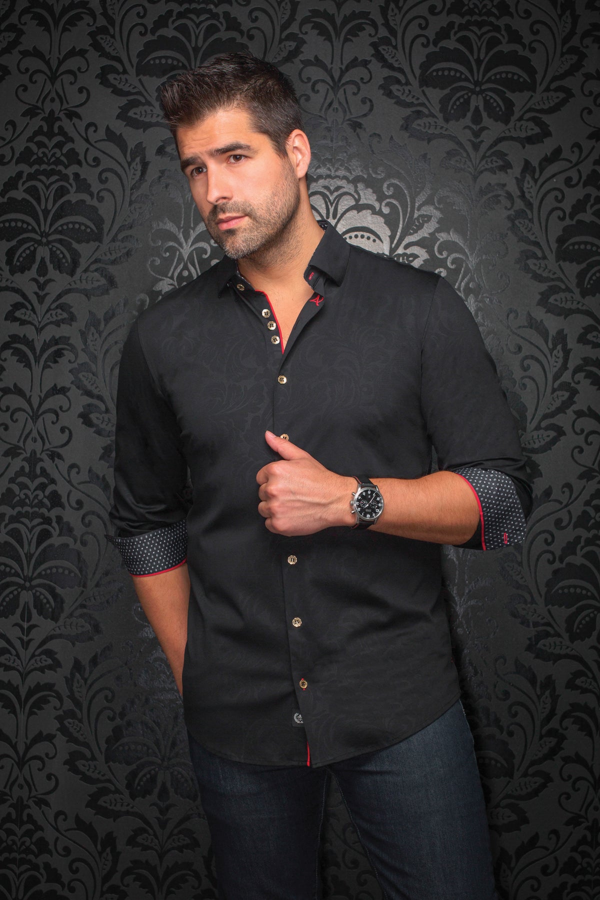 Shirt  DUNN, Black