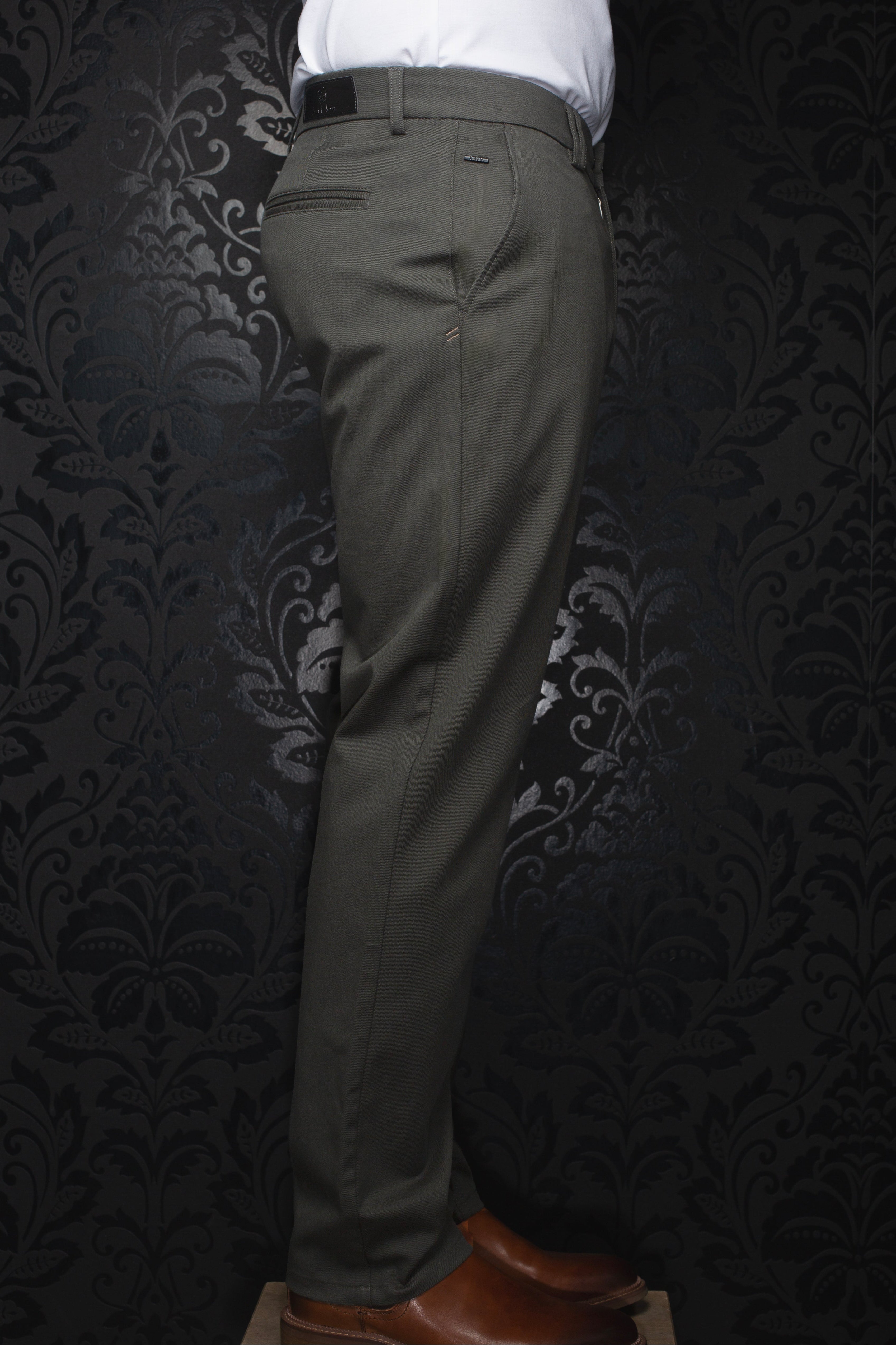 PANTS  KRELL, Olive