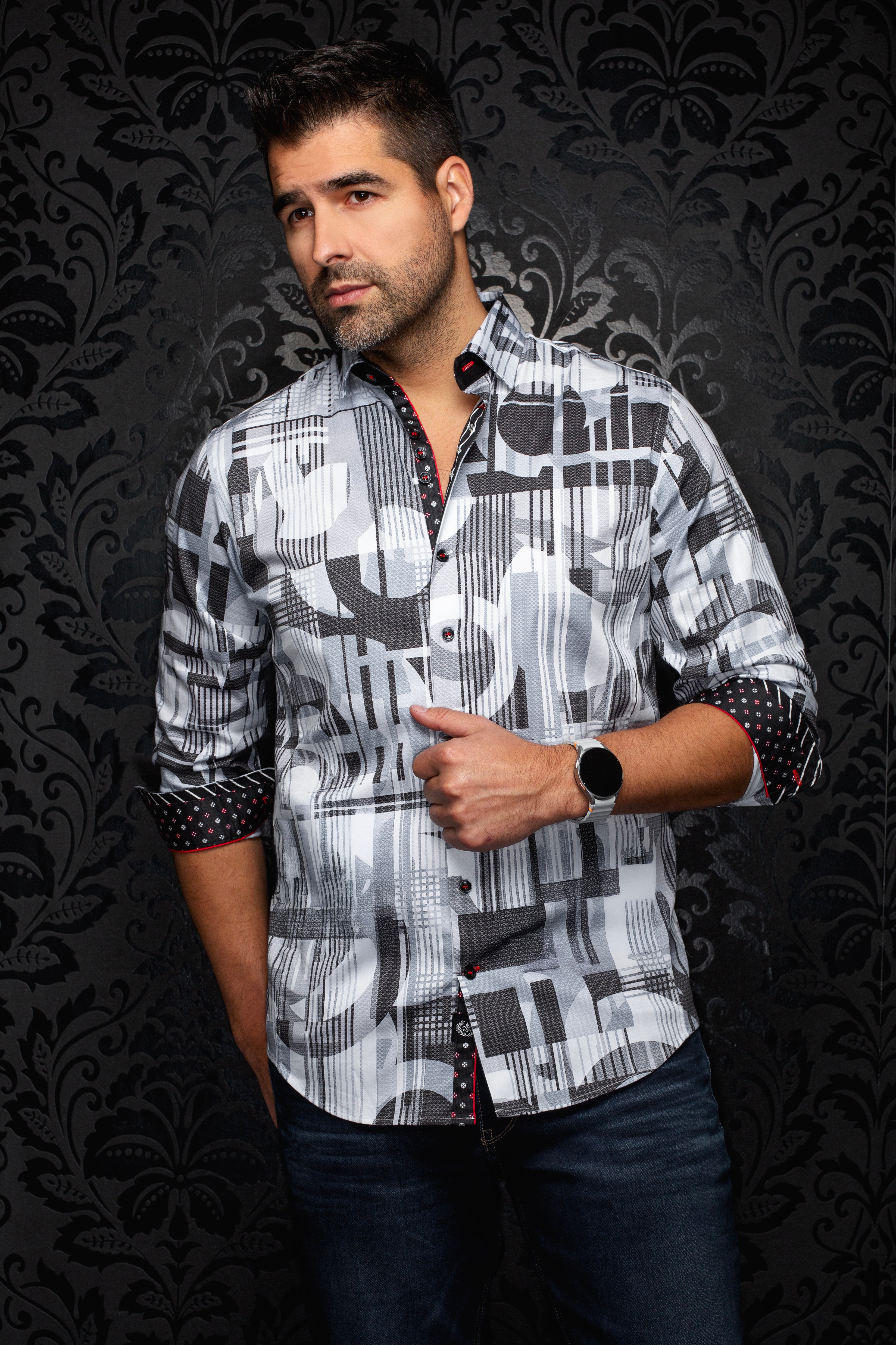 Shirt  LAJEDO, Gray