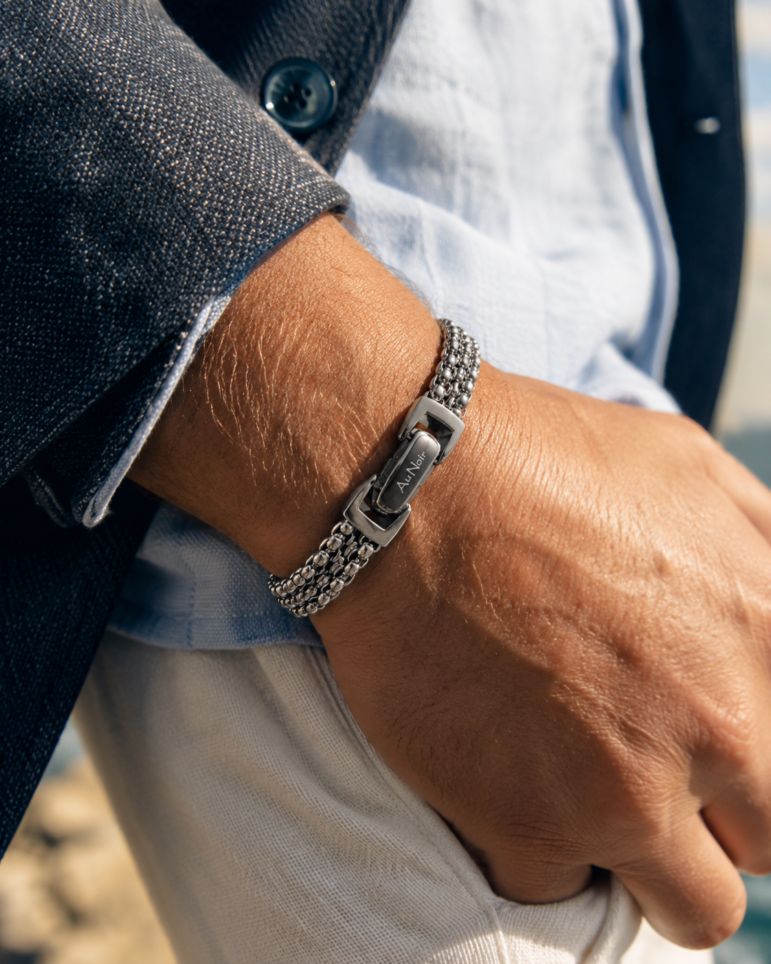 BRACELET LINK, Silver