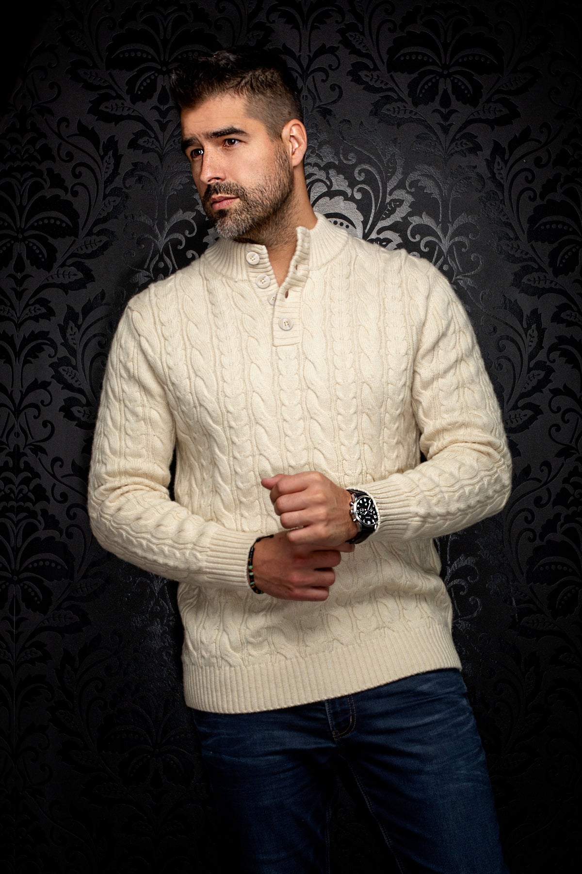 JERSEY DE LANA MERINO | OSLO, Cream