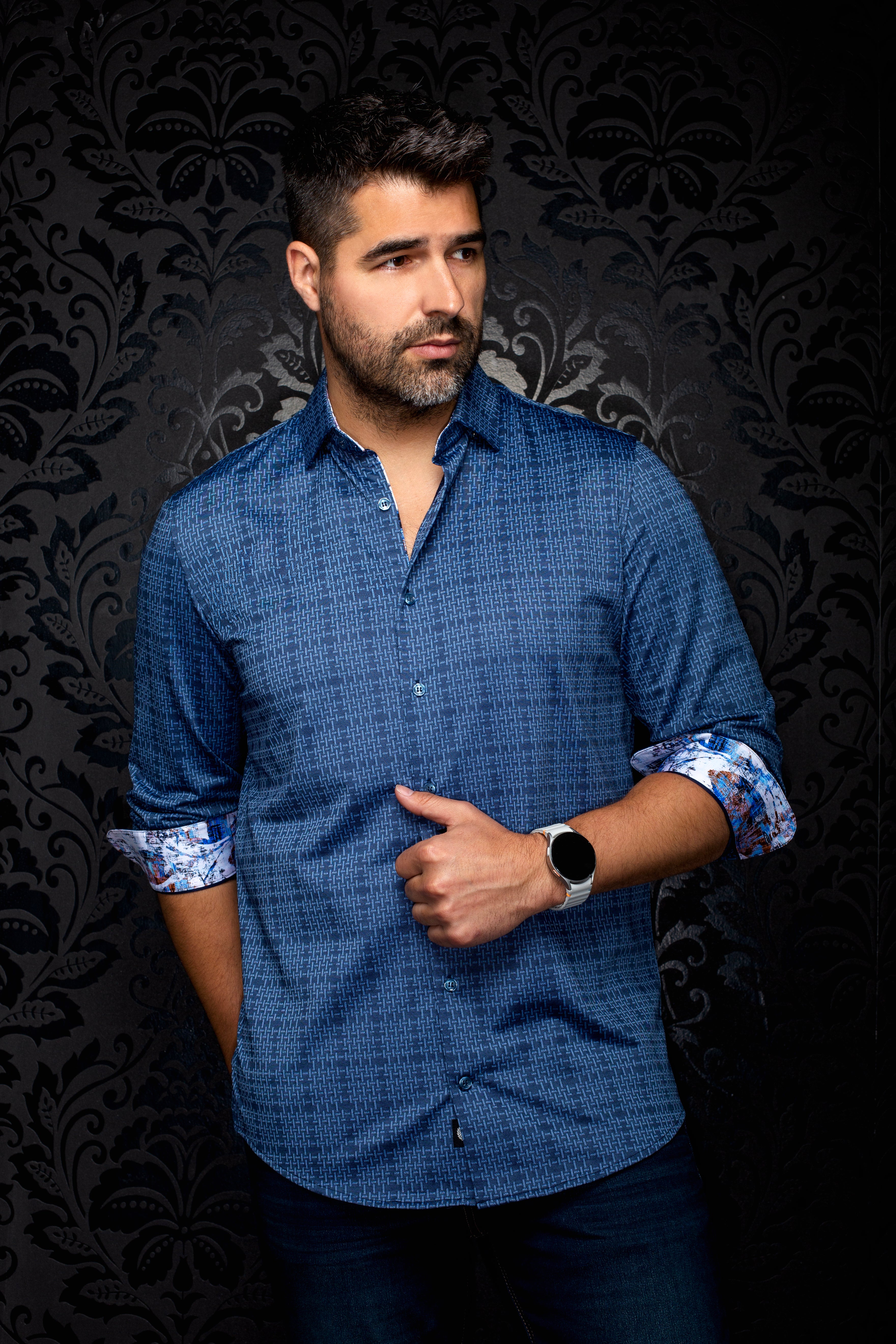 CHEMISE | RANCHO, Navy