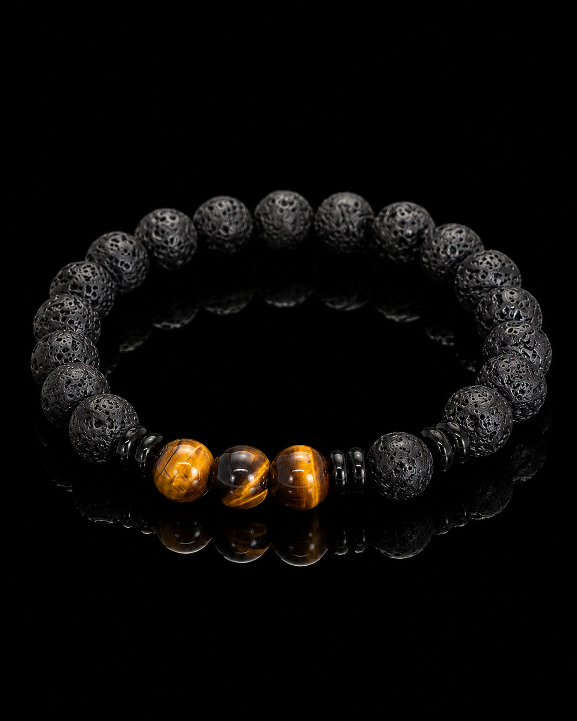 BRACELET RITE, Black Tiger
