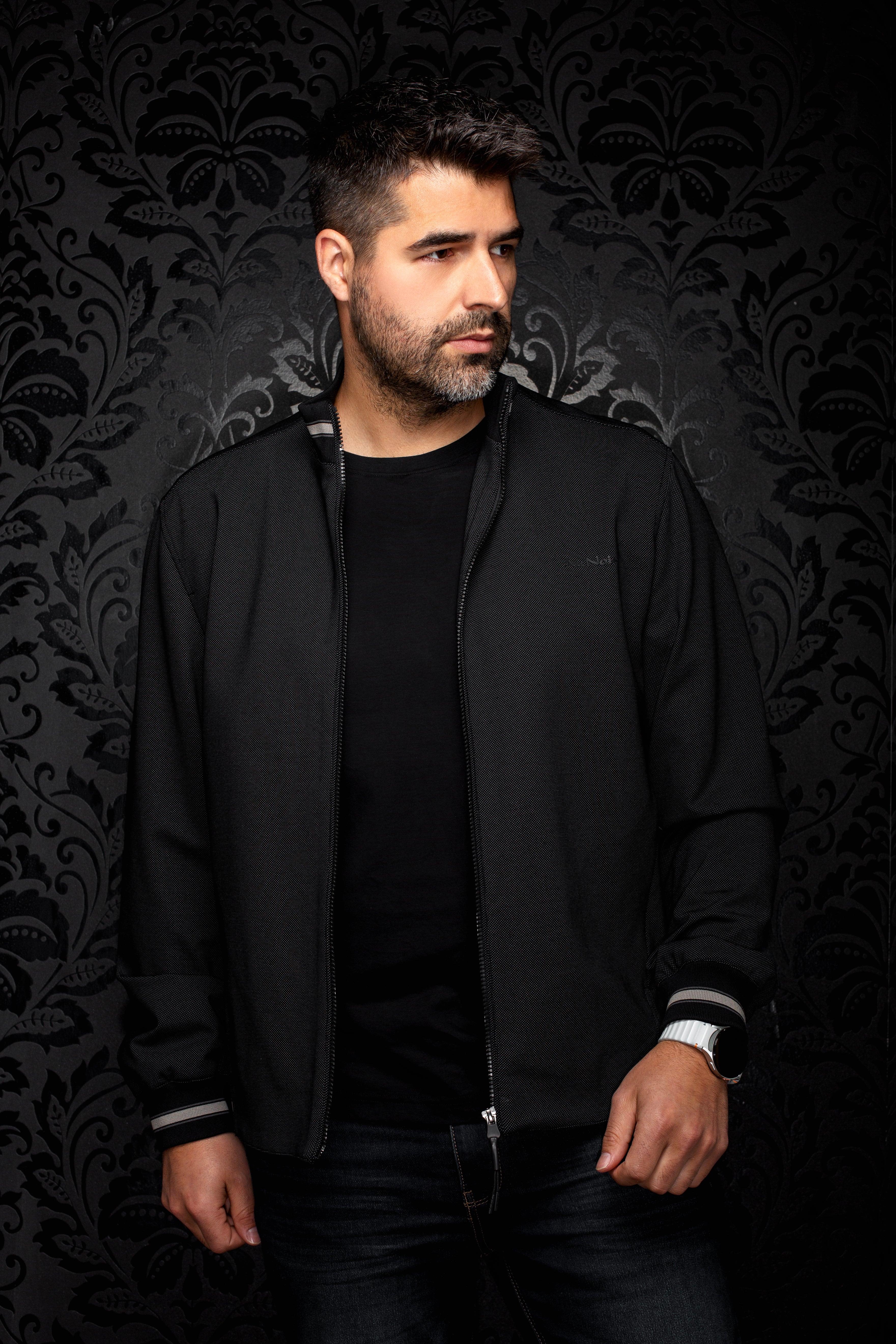 Veste Bomber | ROMEO, Black